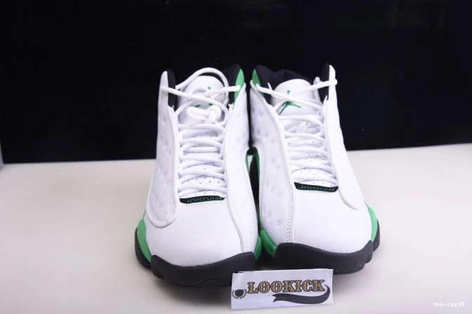 Cheap TBkick 13 Green Air DB6537-113 Jordan Lucky 0803